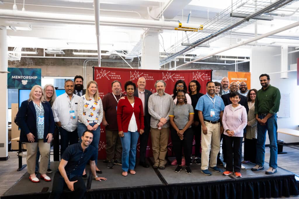 <strong>Aspiring Entrepreneurs Pitch Ideas During The Venture Center’s Startup Weekend</strong>
