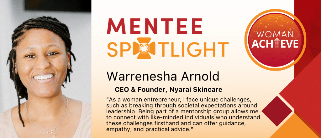 VCWoman Achieve 2025 Mentee Spotlight – Warrenesha Arnold